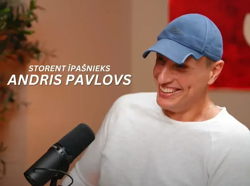 Storent dibinātājs Andris Pavlovs podkāstā Stay Sharp